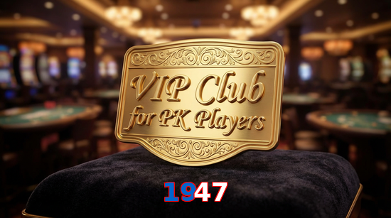 Main screen of 1947 vip page for PK players